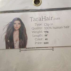 Clip-in Extensions - Dark Brown
